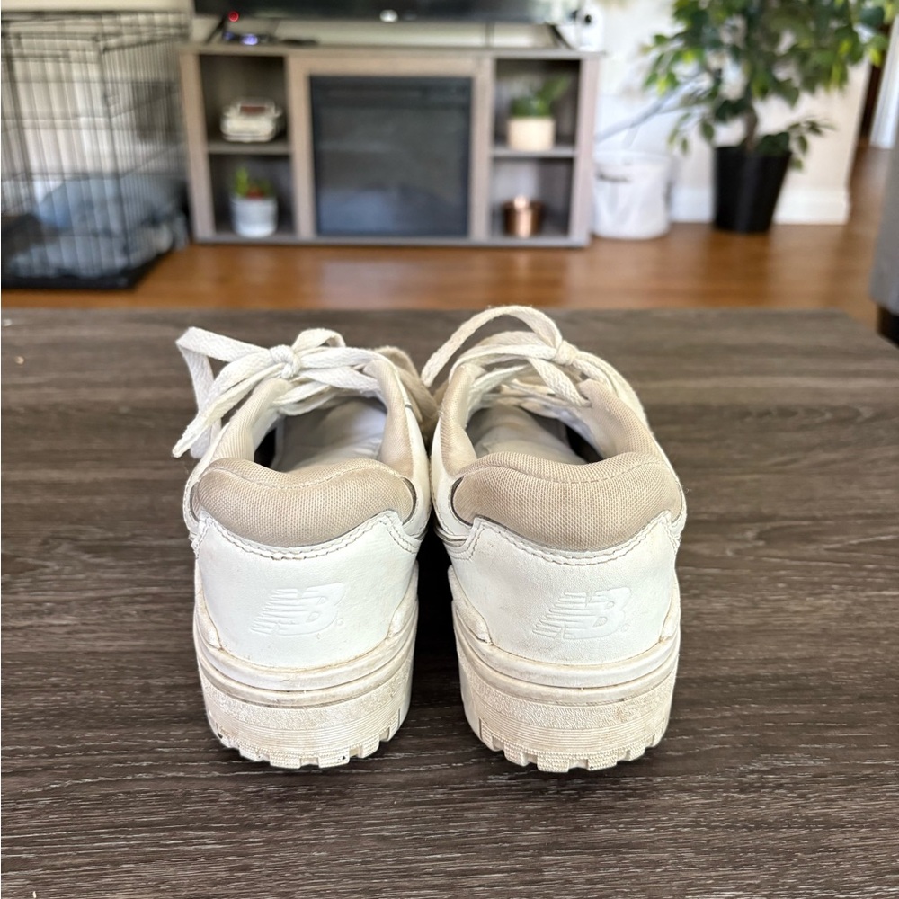 New Balance Cream Casual Sneakers